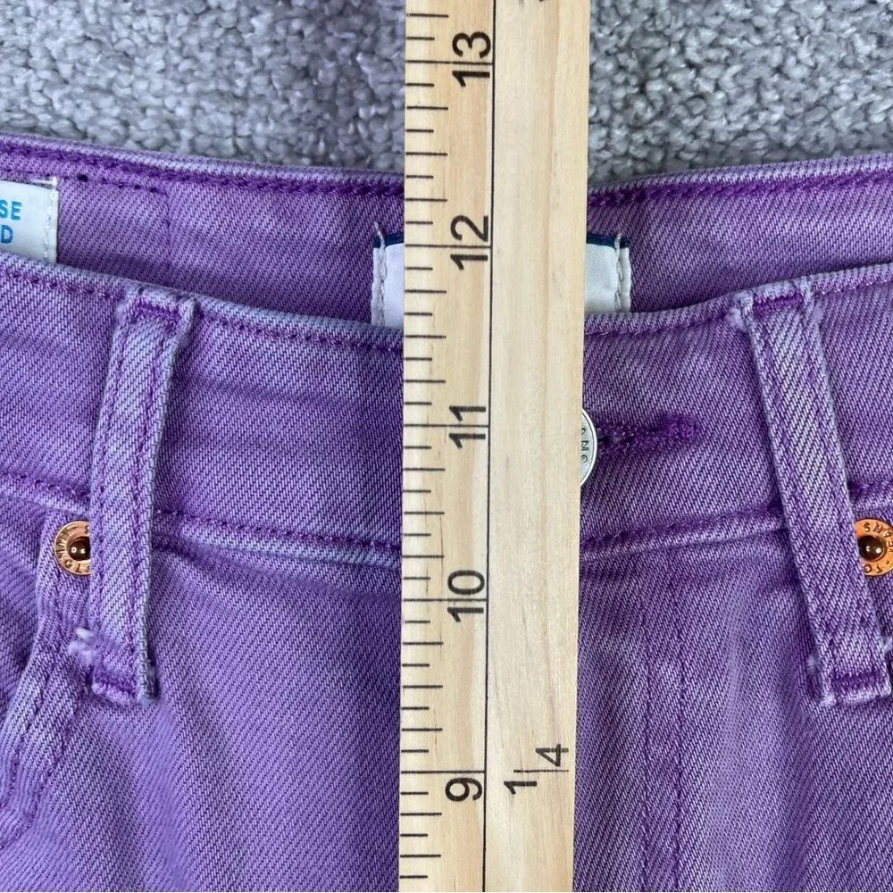 Tommy Jeans Women’s 26X26.5* Purple Tapered High Rise Vintage - Picture 11 of 14